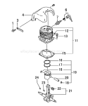 Page G Diagram and Parts List for TLE-600  Tanaka Edger