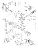 Part Location Diagram of 301-833 Hitachi Adapter (W/German Caution Plate)