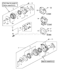 Page M Diagram and Parts List for TPE-2501  Tanaka Edger