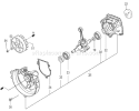 Page C Diagram and Parts List for TPE-250PF  Tanaka Edger