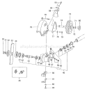 Page H Diagram and Parts List for TPE-250PF  Tanaka Edger