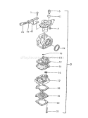 Page A Diagram and Parts List for TPE-2510  Tanaka Edger