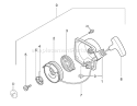 Page J Diagram and Parts List for TPE-260PF  Tanaka Edger