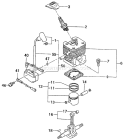 Page D Diagram and Parts List for TPE-270PF  Tanaka Edger