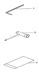 Page K Diagram and Parts List for TPE-270PN  Tanaka Edger