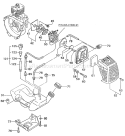Page F Diagram and Parts List for TPE-270PN  Tanaka Edger