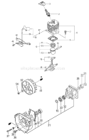 Page D Diagram and Parts List for TPH-270PF  Tanaka Hedge Trimmer