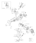 Page F Diagram and Parts List for TPH-270PF  Tanaka Hedge Trimmer