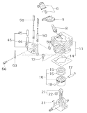 Page D Diagram and Parts List for TPK-400GS  Tanaka 
