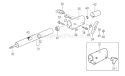 Page B Diagram and Parts List for TPS-2501  Tanaka Pole Saw