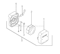 Page C Diagram and Parts List for TPS-2501  Tanaka Pole Saw