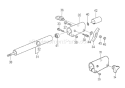 Page G Diagram and Parts List for TPS-250PN  Tanaka Pole Saw