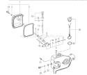 Page J Diagram and Parts List for TPS-2510  Tanaka Pole Saw