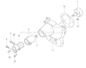 Page G Diagram and Parts List for TPS-2510  Tanaka Pole Saw
