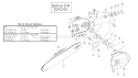 Page M Diagram and Parts List for TPS-270PF  Tanaka Pole Saw