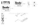 Page O Diagram and Parts List for TPS-270PF  Tanaka Pole Saw