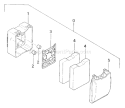 Page A Diagram and Parts List for TS-720 RC-210E Tanaka Tiller