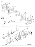 Page I Diagram and Parts List for TS-720 RC-210E Tanaka Tiller
