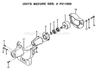 Page B Diagram and Parts List for WET P211650 & Lower Tanaka Engine