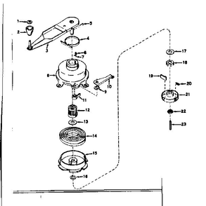 No-Pull Starter Diagram and Parts List for 650-18  Tecumseh Engine