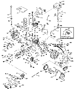Replacement parts Diagram and Parts List for HSSK50-67267G  Tecumseh Engine