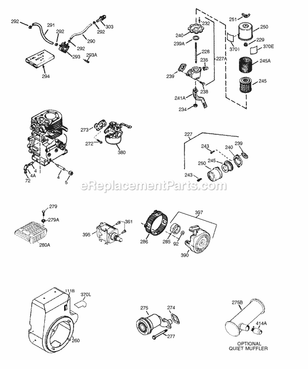 Engine Parts List #hm80rs2 Diagram and Parts List for HM80-155622Z  Tecumseh Engine