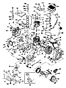 Part Location Diagram of 34537 Tecumseh Piston, Pin & Ring (.020" Os)