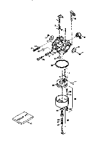 Part Location Diagram of 632514 Tecumseh Shutter, Choke