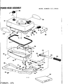 Part Location Diagram of 36030-12 Tecumseh Shroud, grn