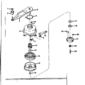 No-Pull Starter Diagram and Parts List for TYPE650-18A  Tecumseh Engine