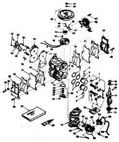Part Location Diagram of 310268 Tecumseh Ring Set, Piston