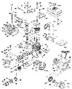 Part Location Diagram of 33183 Tecumseh Stop/Run Decal