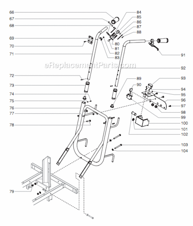 Hydraulic Motor Diagram and Parts List for 6950 0290010 Titan Paint Sprayer