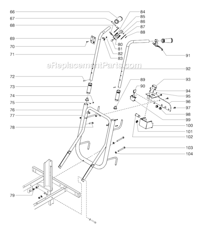 Hydraulic Motor Diagram and Parts List for 8950 0290011 Titan Paint Sprayer