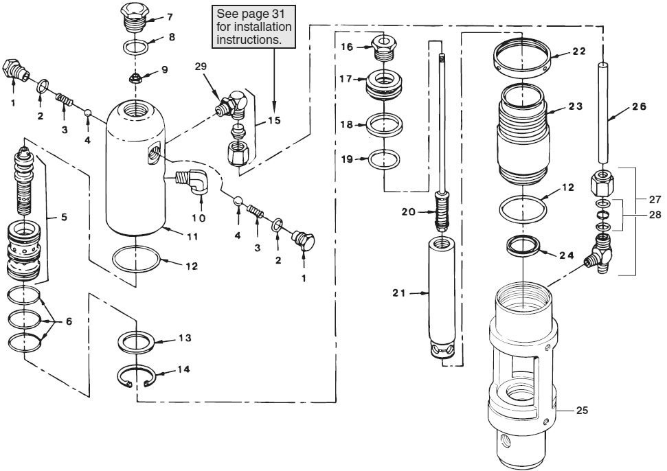Powrtwin 4900gh Hydraulic Motor Diagram and Parts List for 4900GH  Titan Paint Sprayer