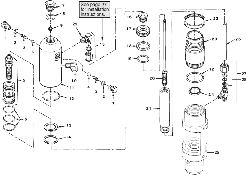 Powrtwin 8900gh Hydraulic Motor Diagram and Parts List for 8900GH  Titan Paint Sprayer