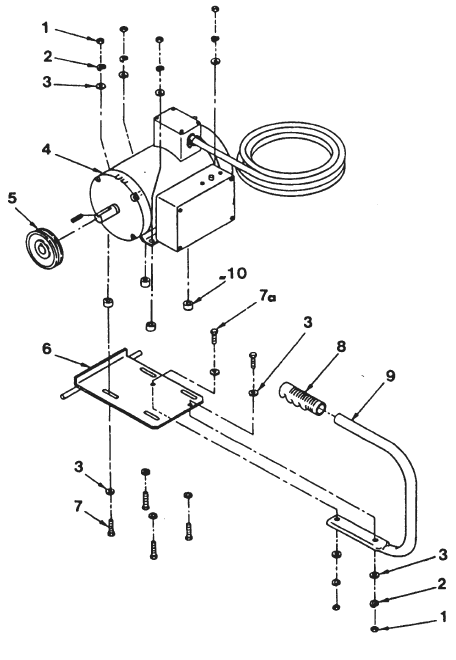 Powrtwin 5500 Ac-Electric Convertokits Diagram and Parts List for 5500  Titan Paint Sprayer
