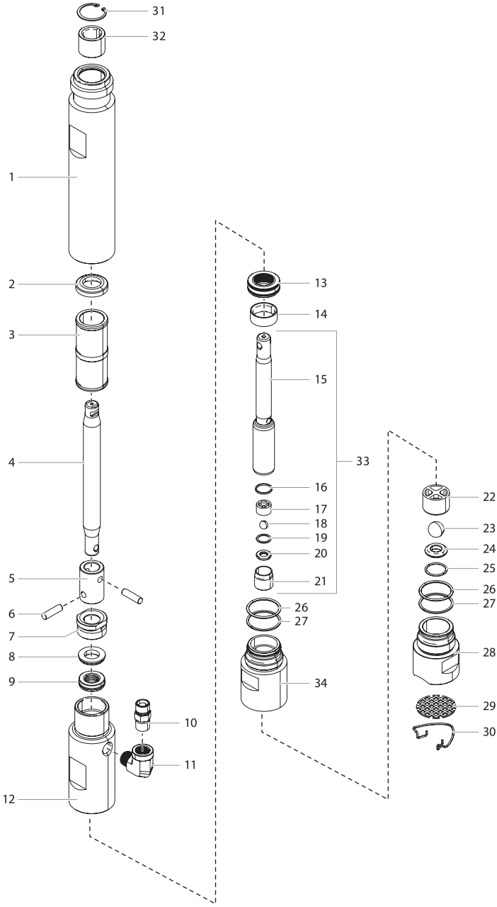 Impact 1040t Fluid Section 0532437a Diagram and Parts List for 1040TS  Titan Paint Sprayer
