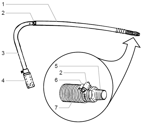 Powrliner 4000 Siphon Hose Assembly Diagram and Parts List for 4000  Titan Paint Sprayer