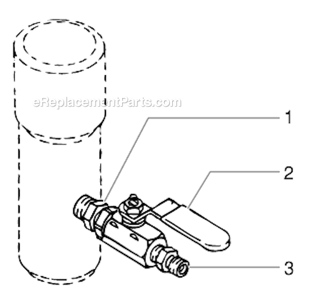 1 Gun Add-On Assemblies Diagram and Parts List for 4900XLT 335-320 Titan Sprayer