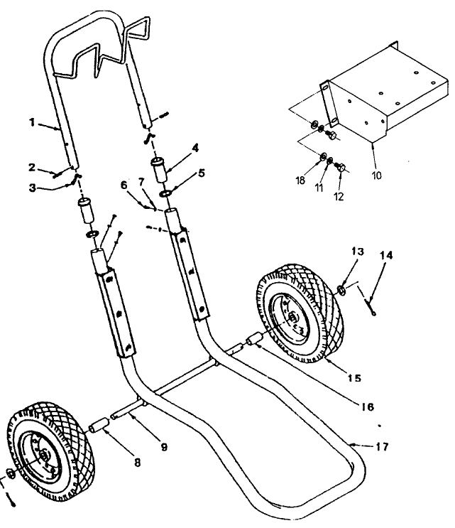 Epic 1200hpg Frame Assembly Diagram and Parts List for 1200HPG  Titan Paint Sprayer