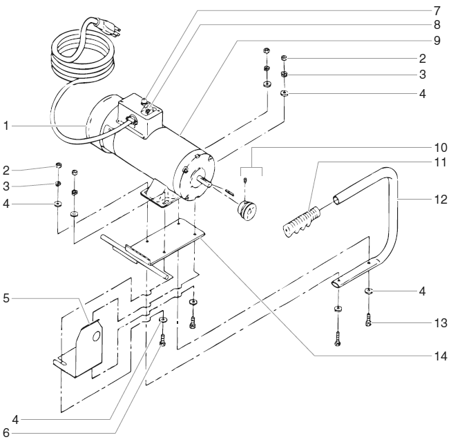 Powrtwin 6900gh Dc-Electric Convertokits Diagram and Parts List for 6900GH  Titan Paint Sprayer