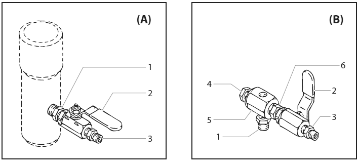 Powrtwin 6900 Plus Di Gun Manifold Assemblies (Optional) Diagram and Parts List for 6900 Plus DI Titan Paint Sprayer