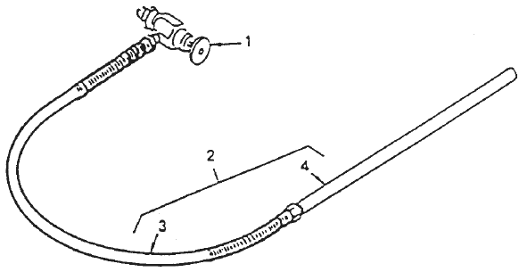 Powrtwin 4500 Bleed Line Assembly With Valve Diagram and Parts List for 4500  Titan Paint Sprayer