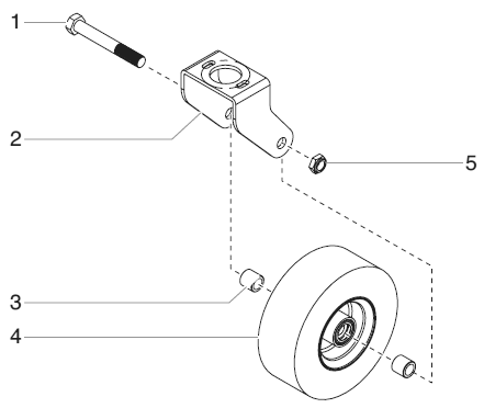 Promark Ii Wheel Assembly (P/N 779-275) Diagram and Parts List for PROMARKII  Titan Paint Sprayer