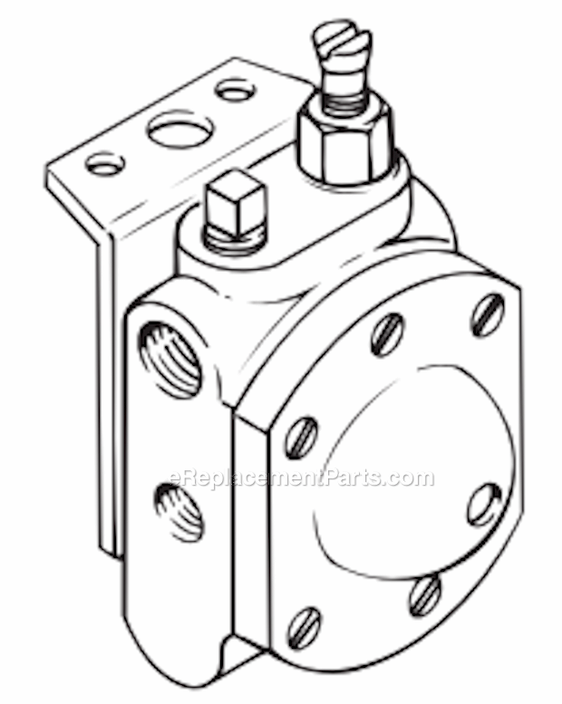 Stediflo Air Valve Service Kit Diagram and Parts List for 15:1 515-597 Titan Sprayer
