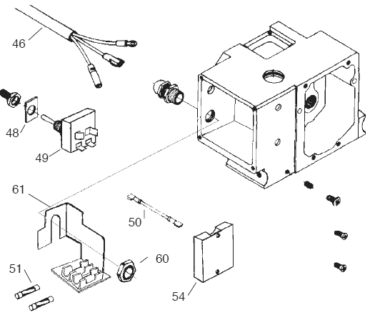 Epic 660hpx Electrical Schematic For 230 Volt Motors Diagram and Parts List for 660HPX  Titan Paint Sprayer
