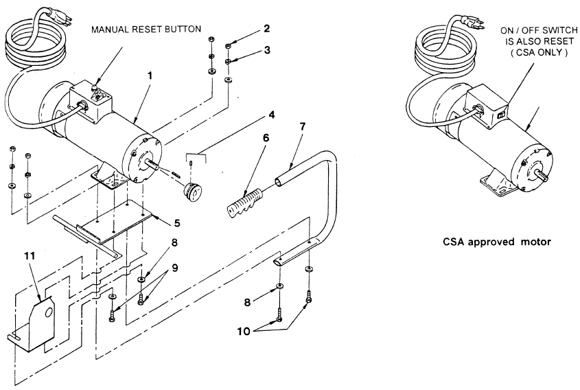 Powrtwin 5500 Dc-Electric Convertokits Diagram and Parts List for 5500  Titan Paint Sprayer