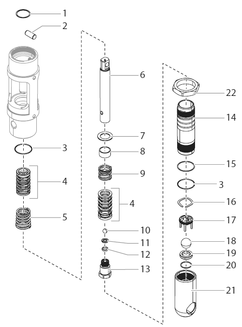 Powrliner 8955 Fluid Section Diagram and Parts List for 8955  Titan Paint Sprayer