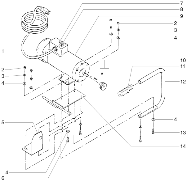 Powrtwin 6900xlt Dc-Electric Convertokits Diagram and Parts List for 6900XLT powrtwin Titan Paint Sprayer